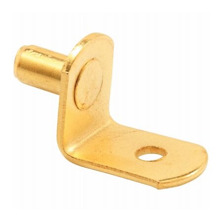 Prime-Line 8PK BRS LShelf Supp Peg U 10168